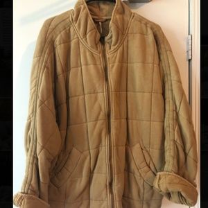 Dolman Quilted Knit Jacket